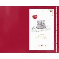Handsome Fiance Handmade Me to You Bear Valentine's Day Card Extra Image 1 Preview